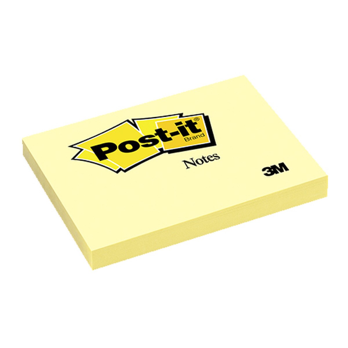 Post-it® Notes 657 Canary Yellow, 3x4"
