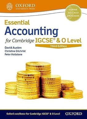 Essential Accounting For Cambridge IGCSE® & O-Level
