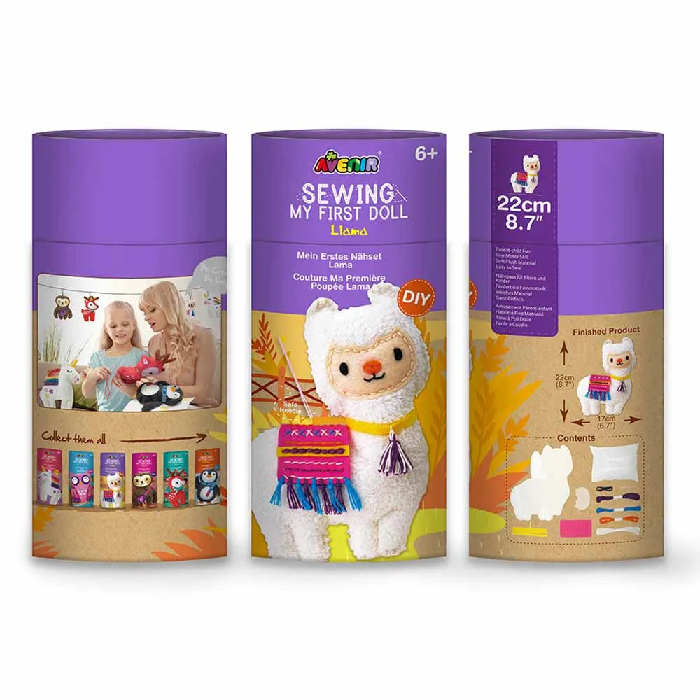 Avenir Diy Sewing Doll Llama
