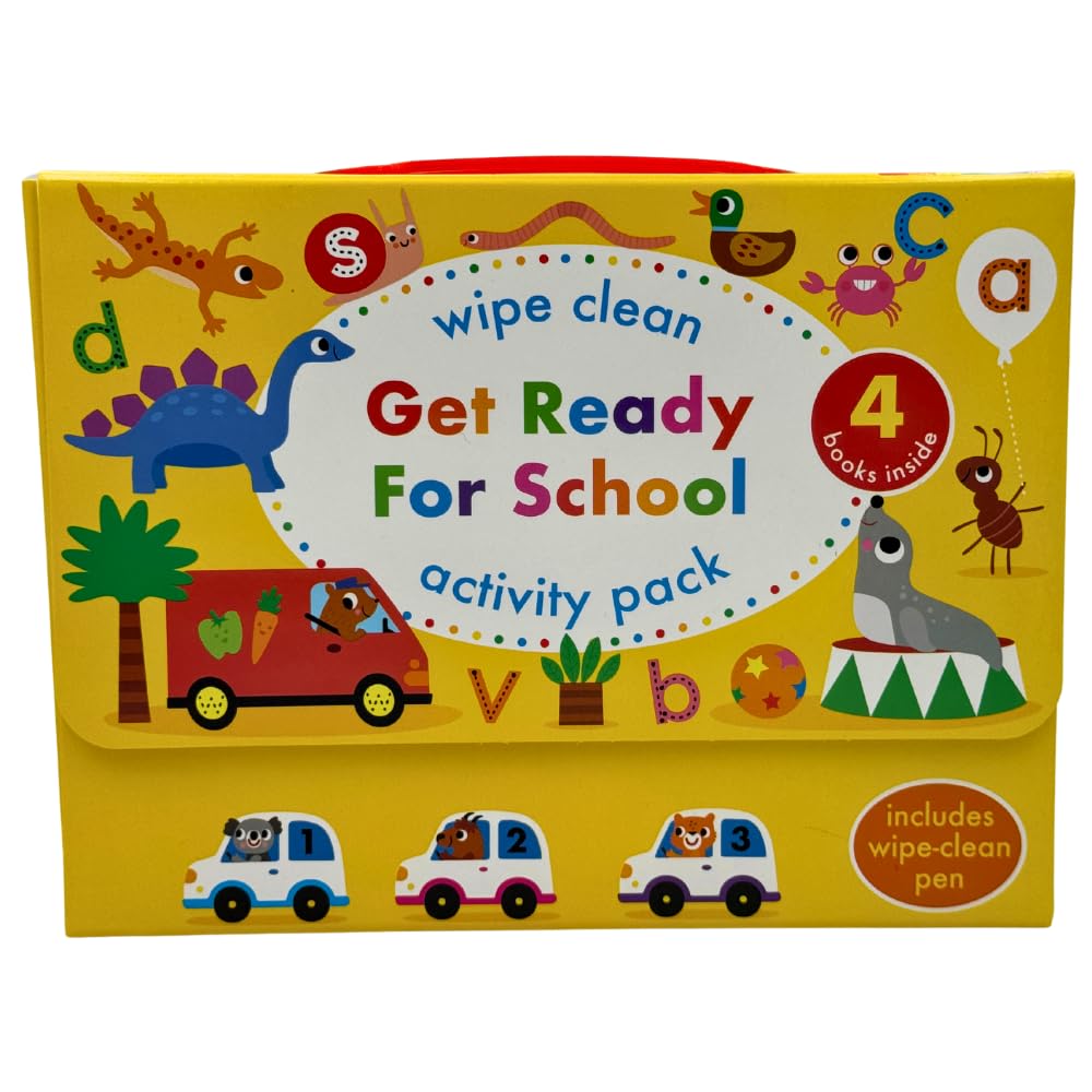 Get Ready For School - Wipe Clean Activity Pack 