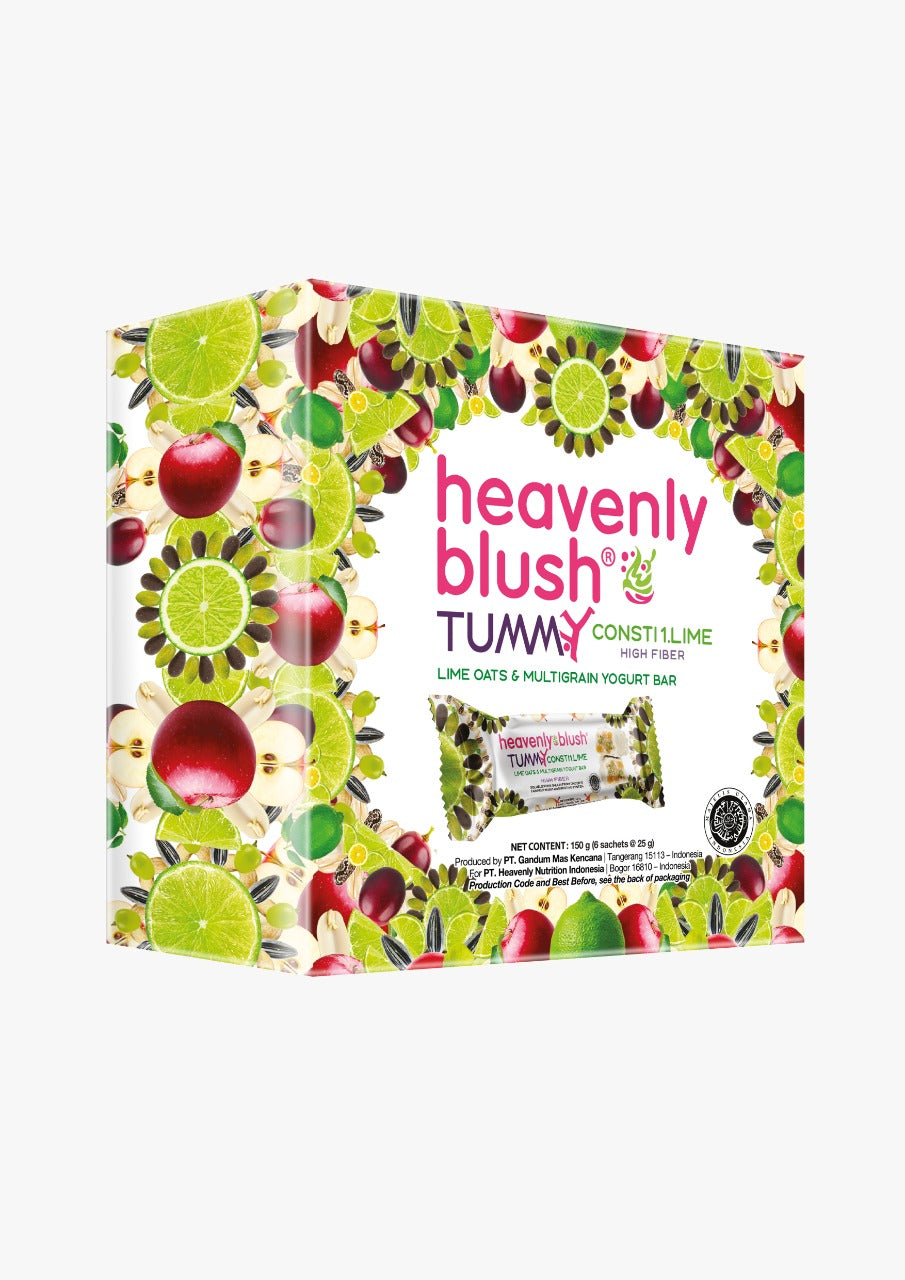 Hb Tummy Yogurt Bar Oats & Multi Grains Lime 90g