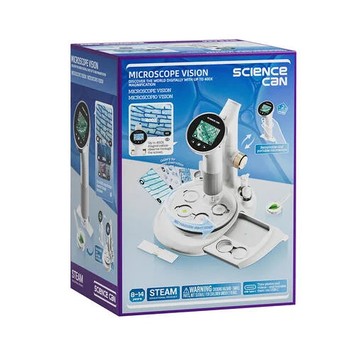 Microscope Vision 400x Magnification