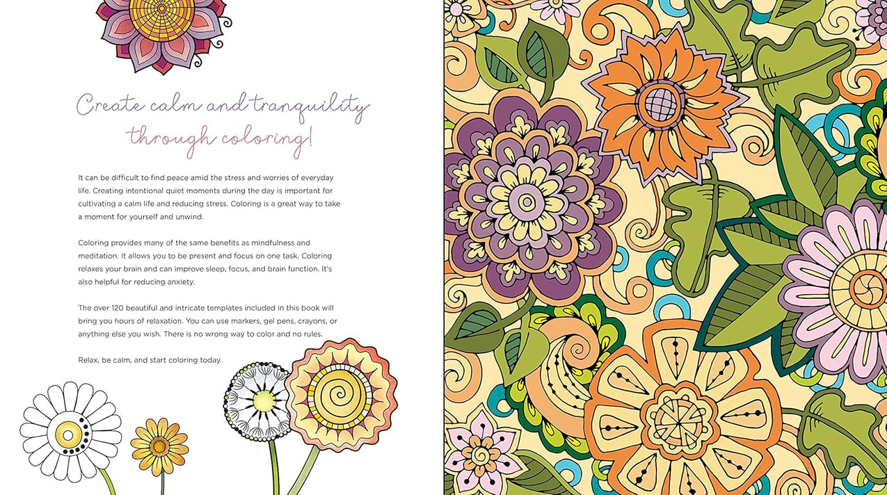 Be Calm And Color (Paperback – Coloring Book)