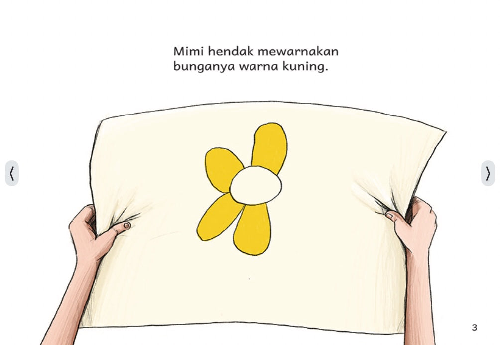 Pensel Warna Kuning Mimi