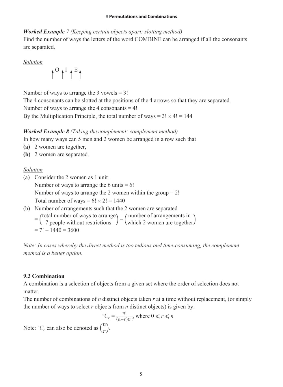 IGCSE Guide Additional Mathematics Examples & Practices Book 2
