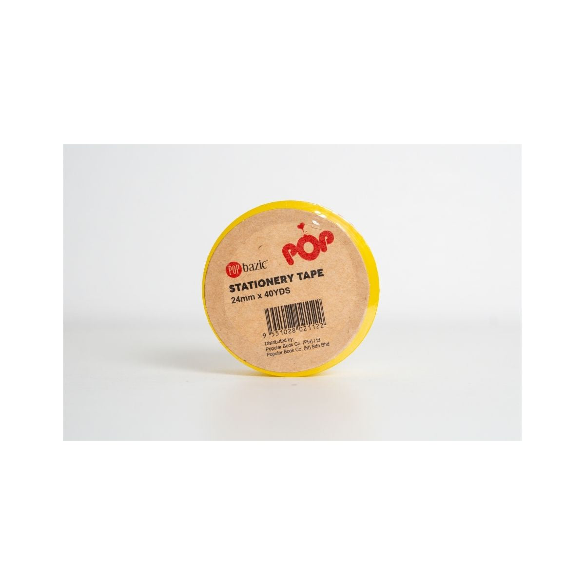 Pop Bazic Stationery Tape 24mm x 40 Yards