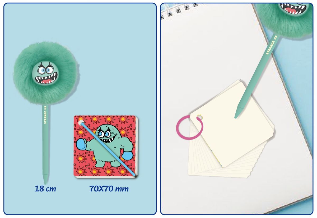 Strange Us Stationery Gift 2Pc/Set SU3909
