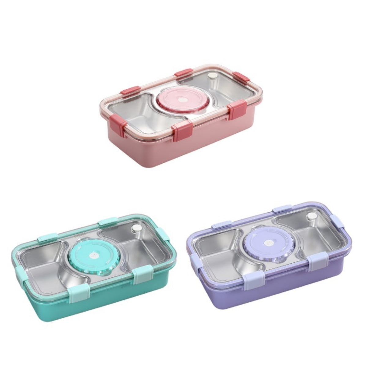 Lunch Box Set With 2 Divider