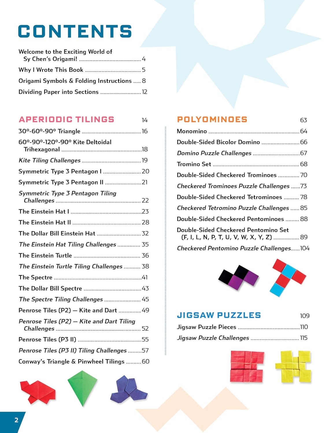 Einstein Origami Paper Puzzles & Games: 30 Paper Tangrams, Mosaics and Other Brain-Teasers! (Paperback)