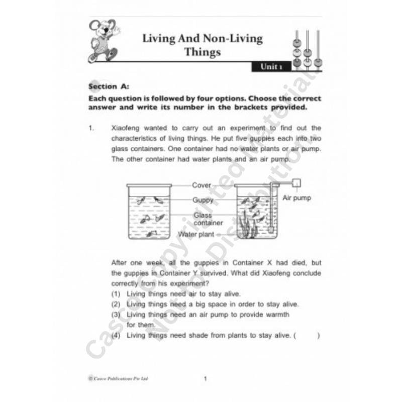 1001 PSLE Science Primary 3-Primary 6