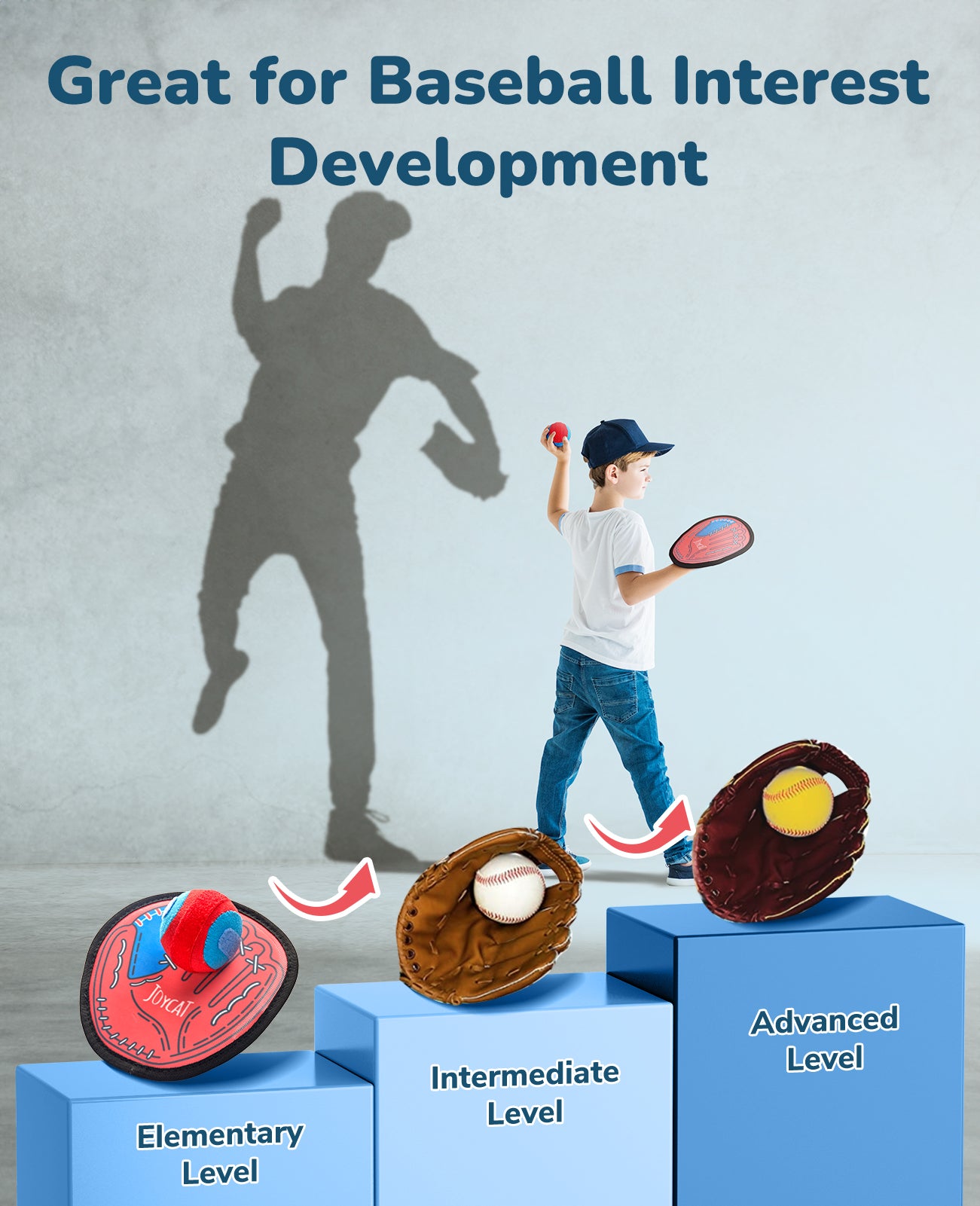 JOYCAT TOSS AND CATCH BALL GAME SET