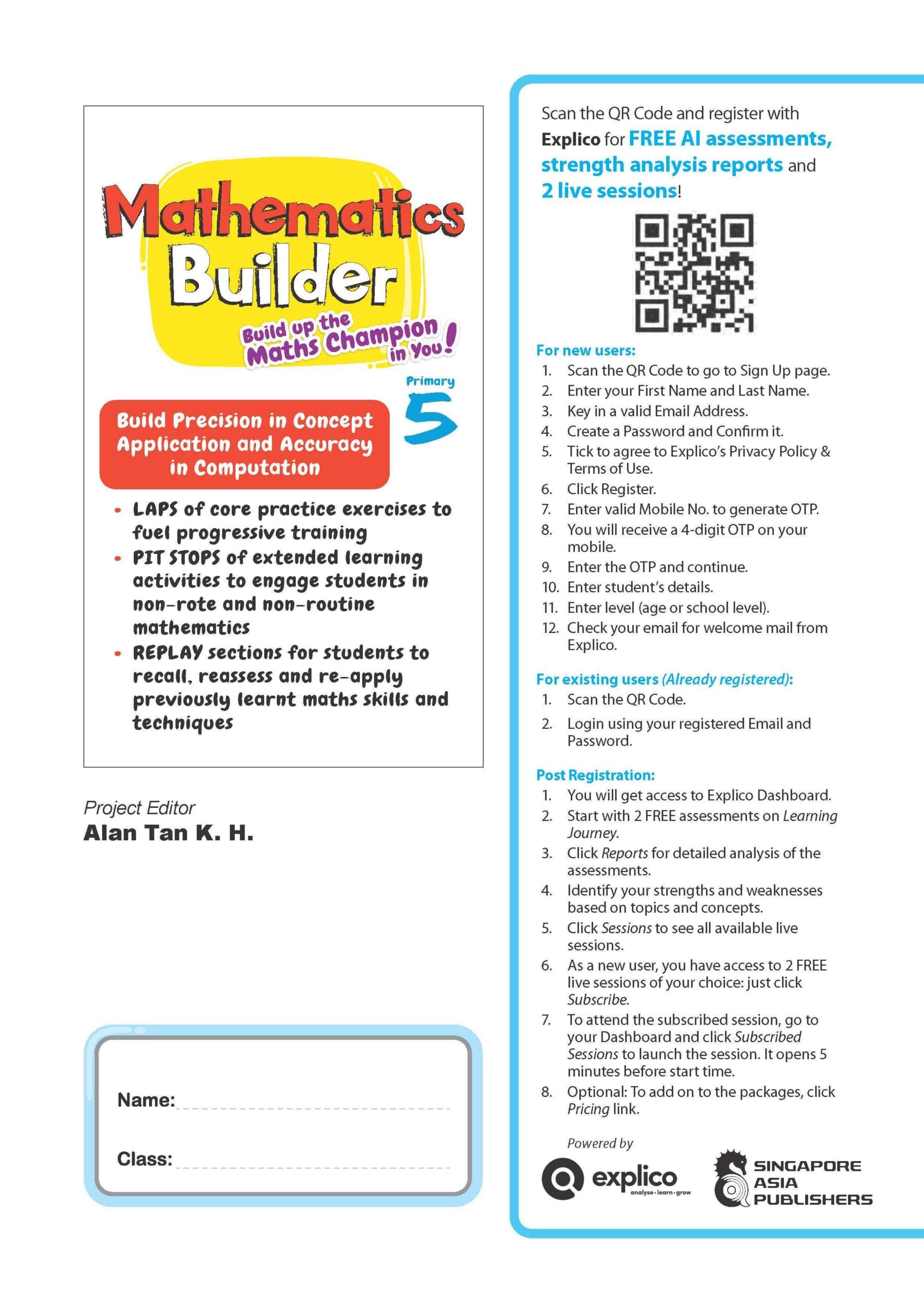 Mathematics Builder Primary 5