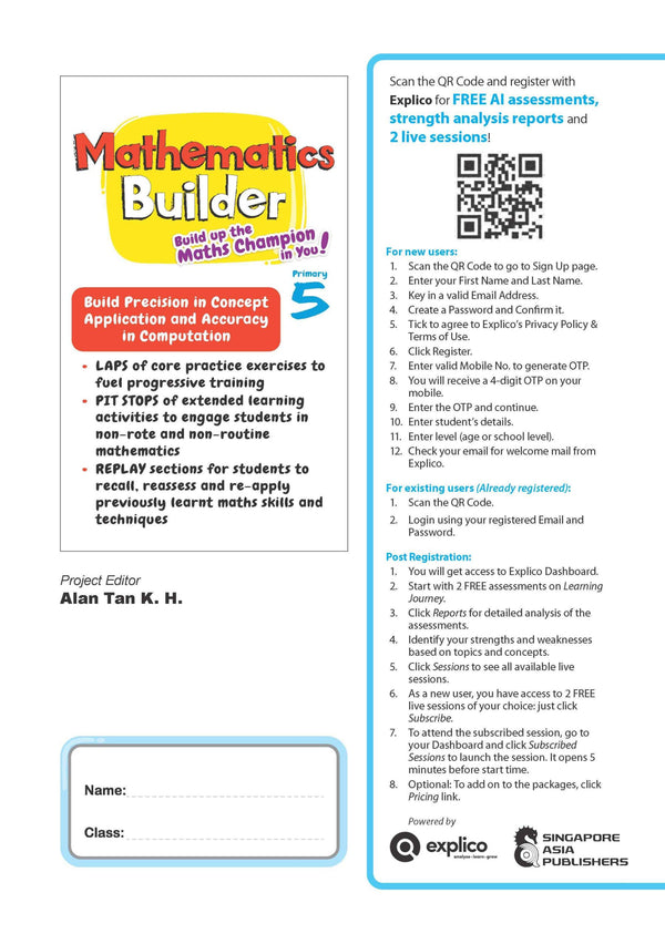 Mathematics Builder Primary 5