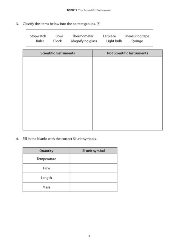 Complete Guide Secondary One Science