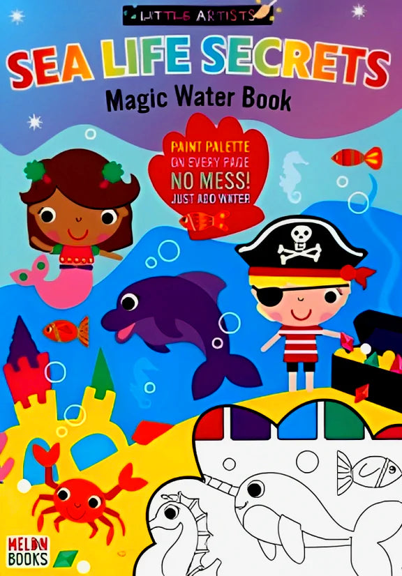 Magic Water Book: Sea Life Secrets