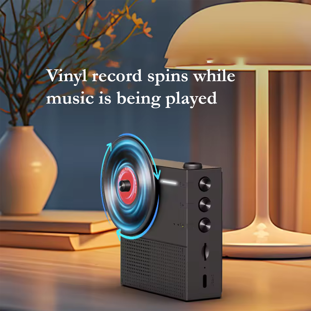 Alpha & Delta Lyra Bluetooth Speaker Black