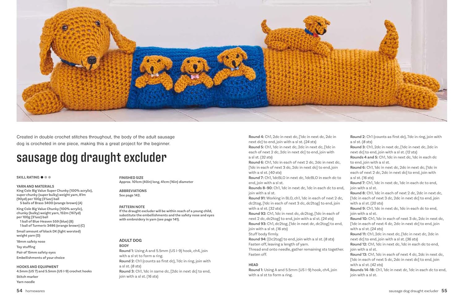 Crocheted Dogs: 35 Projects To Make