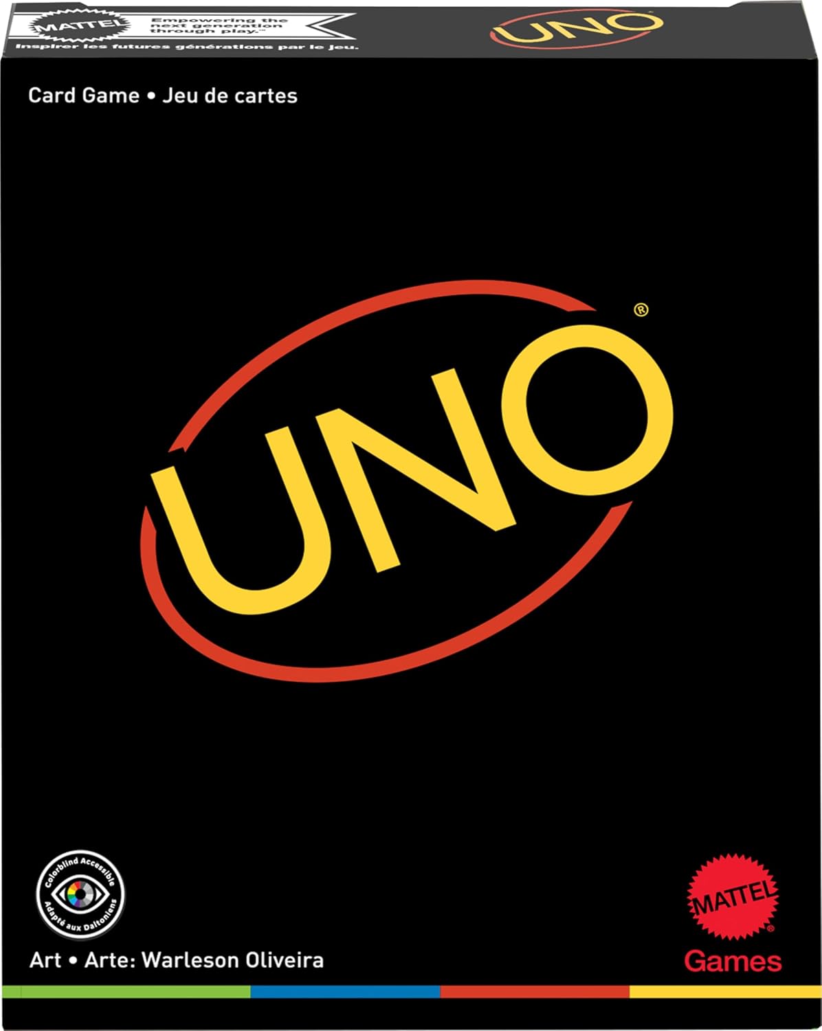 MATTEL UNO MINIMALISTA CARD GAME