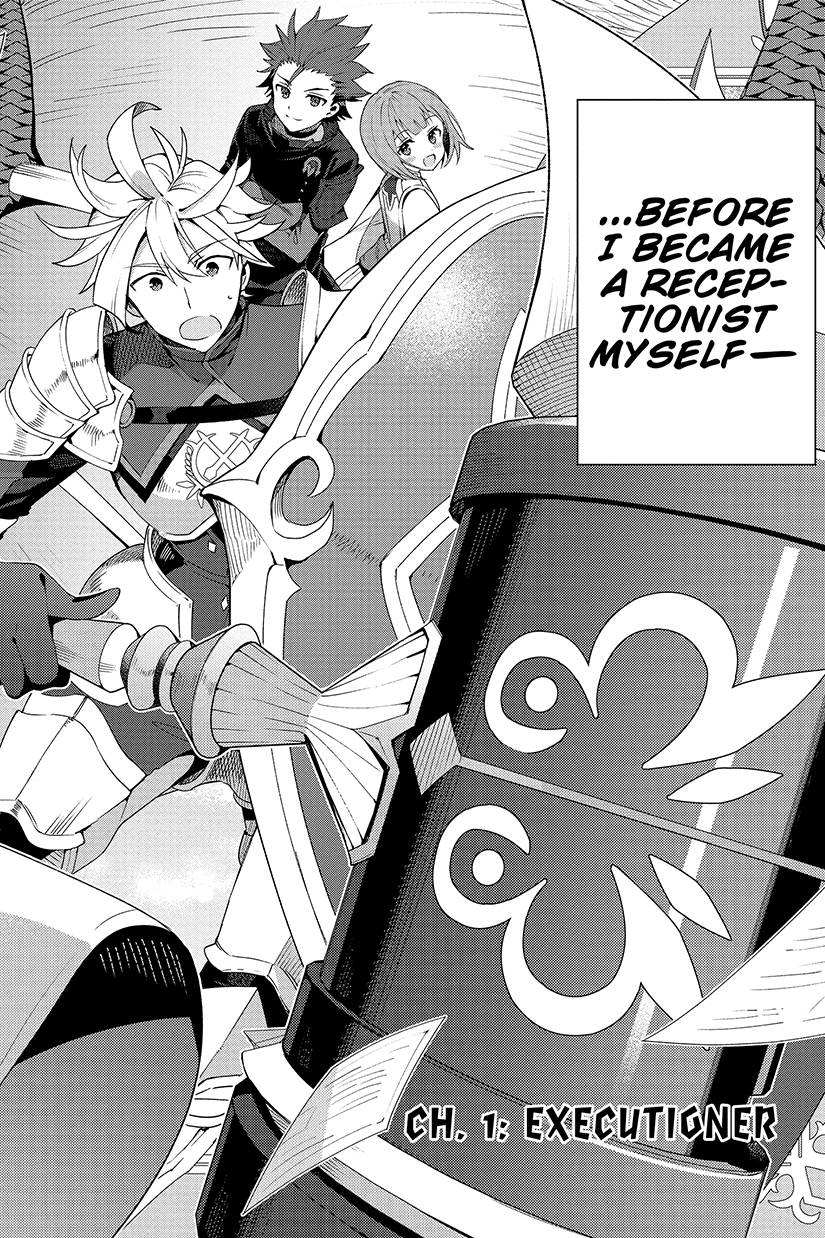 Guild Receptionist Solo Boss Clock Out 1 [Comic]