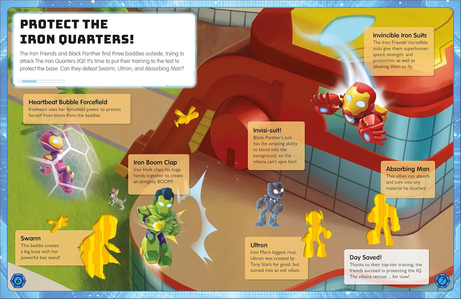 Marvel Iron Man and his Awesome Friends Ultimate Sticker Book