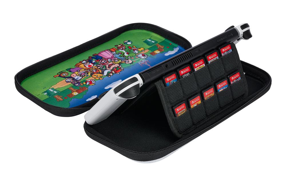 PowerA Enhanced Wired Controller and Slim Case for Nintendo Switch — Mario Punch / Fireball Mario