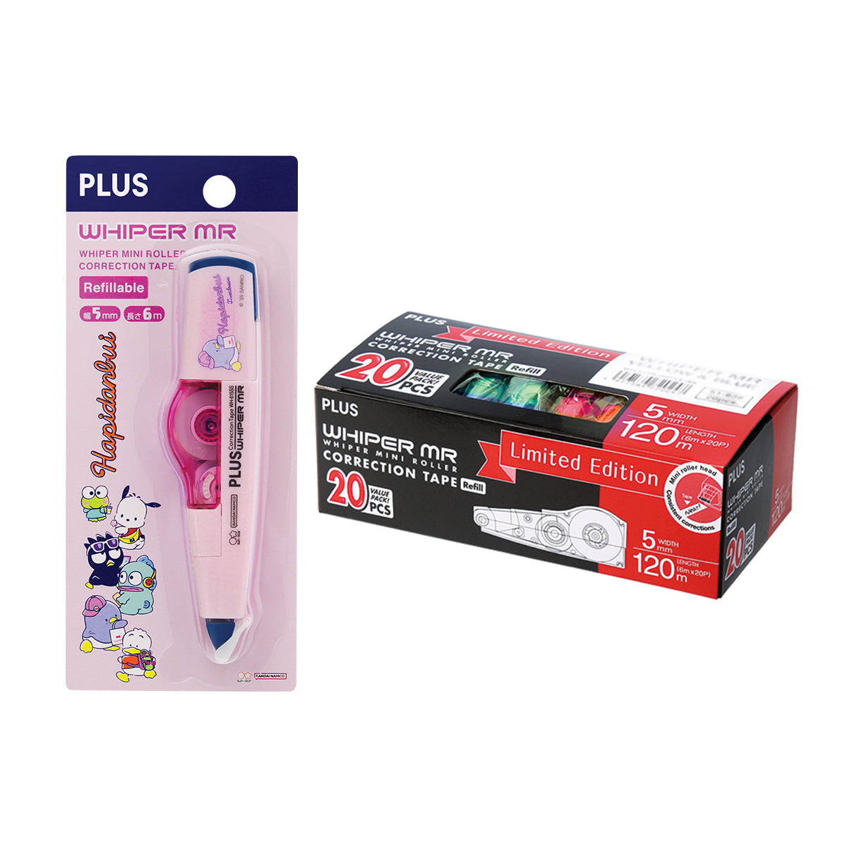 PLUS MR Correction Tape Set Hapidanbui Tuxedosam