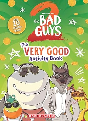 Bad Guys Movie 2 Activity Book (Paperback – Coloring Book)