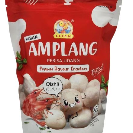 Lelek Sabah Amplang Prawn Crackers 70g