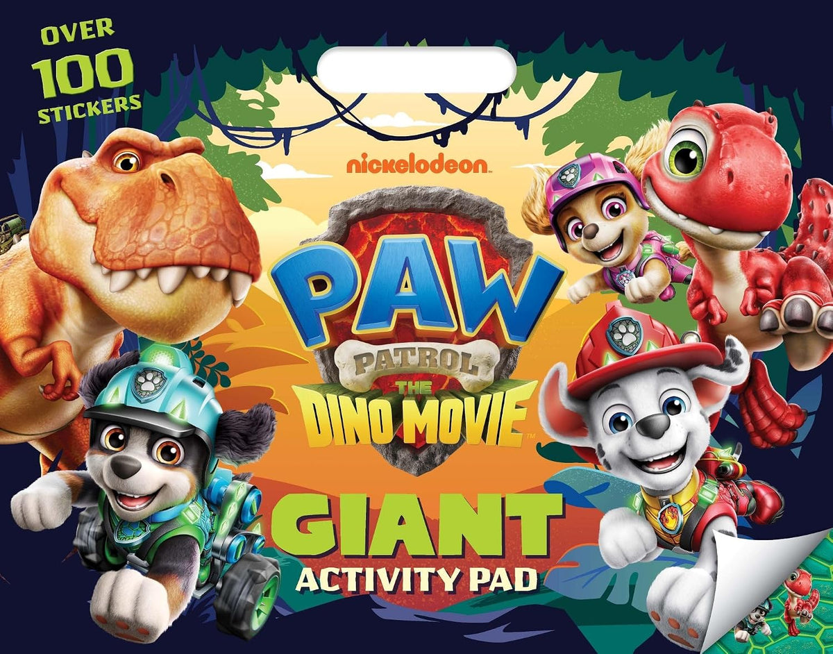 PAW Patrol The Dino Movie - Giant Activity Pad (Paperback)