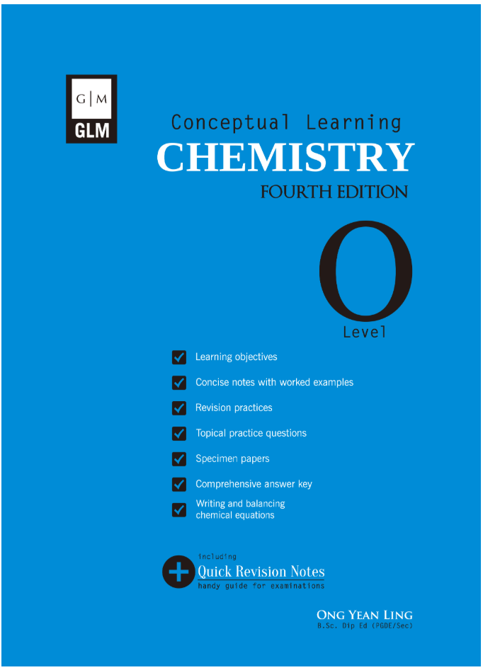 O Level Chemistry Conceptual Learning 4th Edition