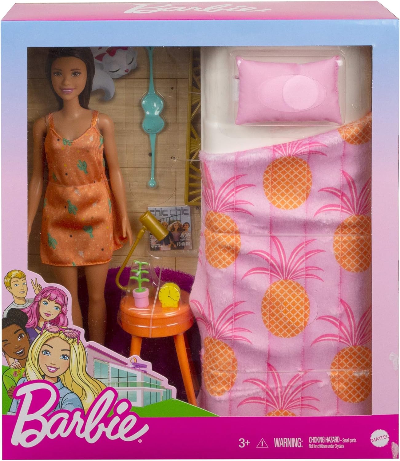MATTEL BARBIE ESTATE ROOM N DOLL PLAYSET