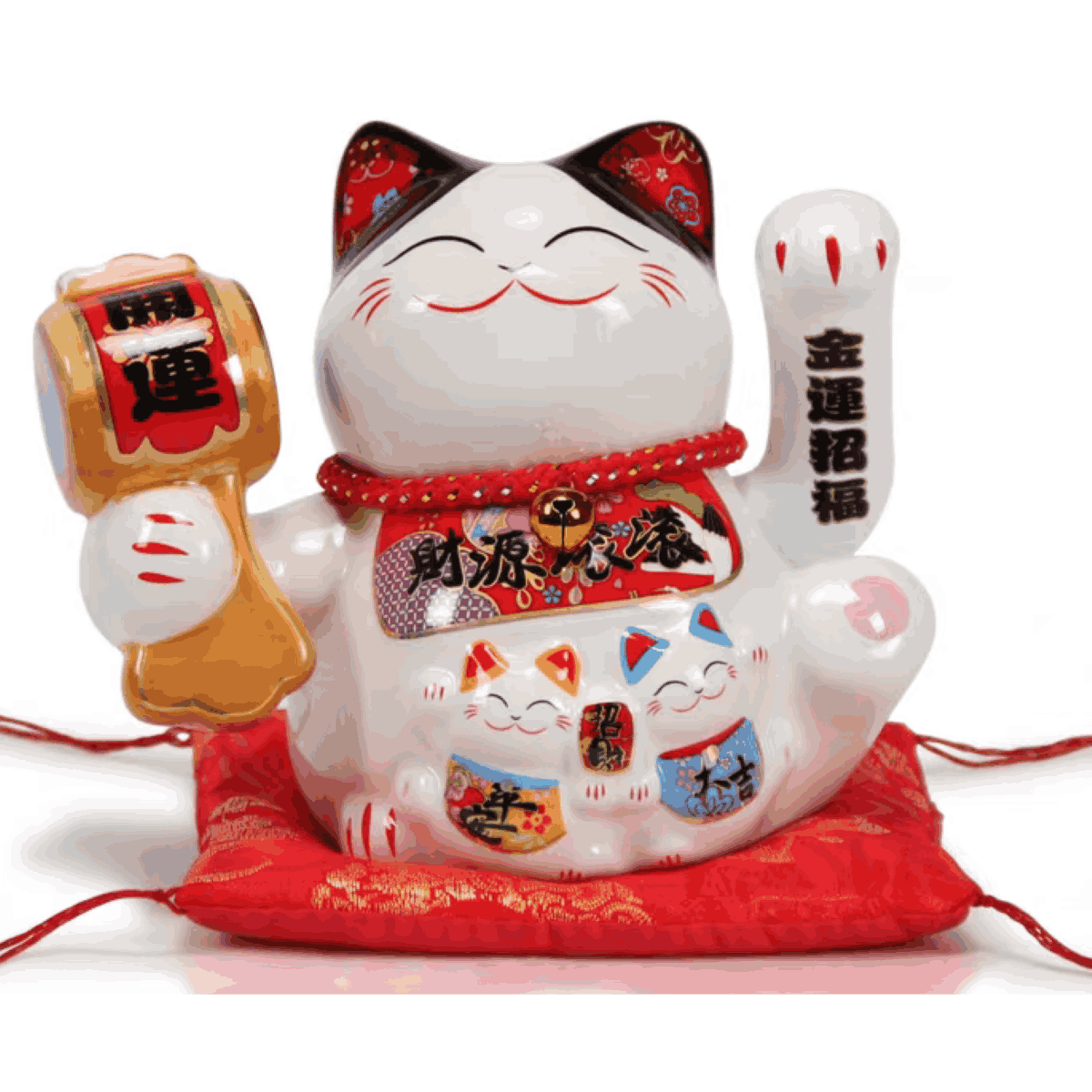 LUCKY CAT H/SWG 14CM 