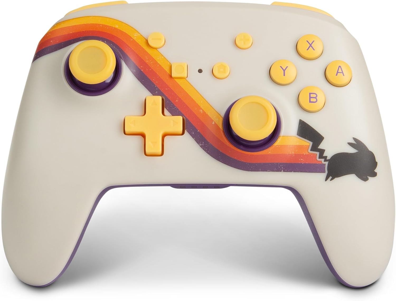 PowerA Enhanced Wireless Controller for Nintendo Switch, Nintendo Switch OLED - Pikachu Retro (Officially Licensed)