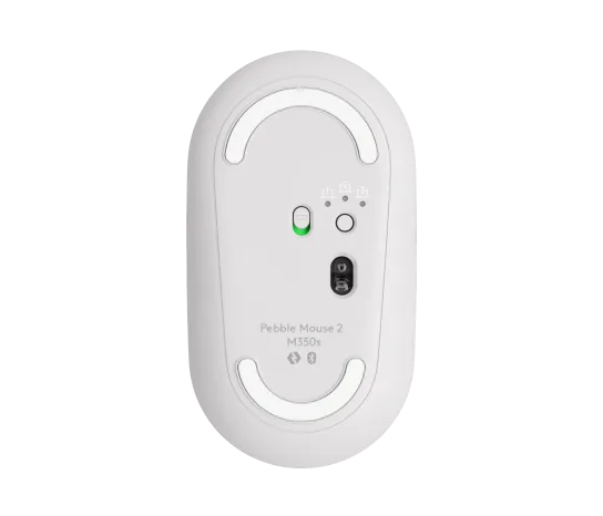 Logitech Pebble Bluetooth Mouse 2 M350s Tonal White