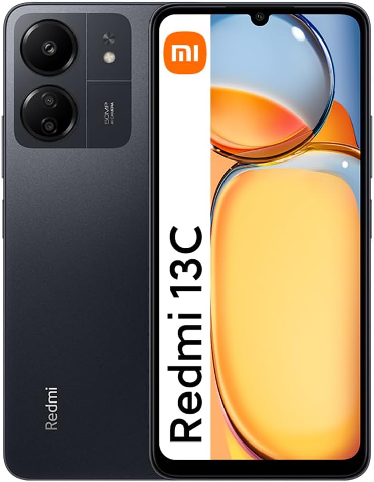 Xiaomi Redmi 13C (8GB RAM + 256GB RAM) (Midnight Black)