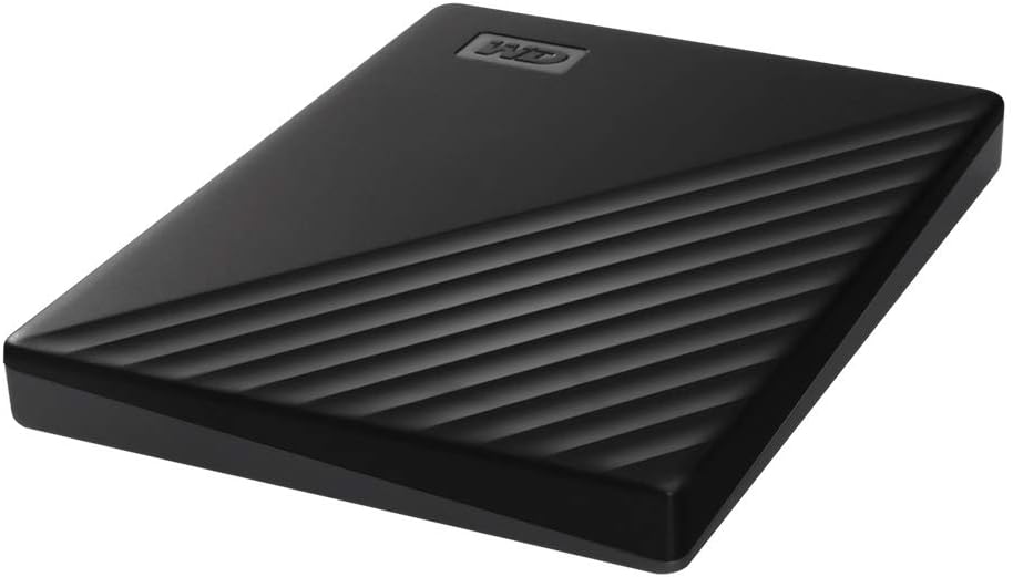 Western Digital WDBYVG0010BBK-WESN My Passport Portable External Hard Drive, Black, 1TB
