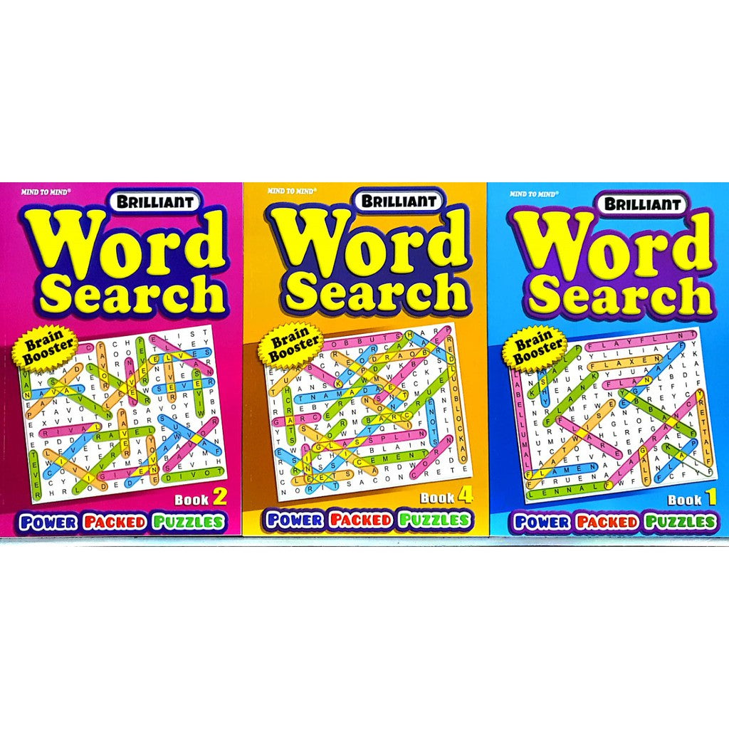Word Search Book 3 by Brilliant