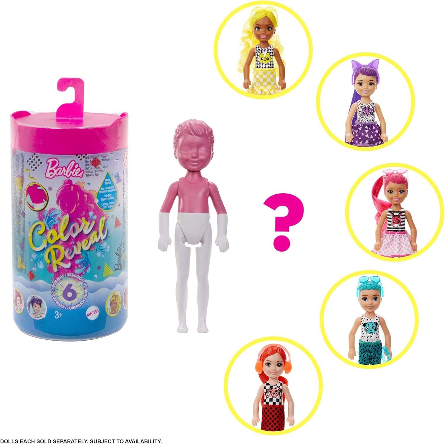 MATTEL BARBIE COLOUR REVEAL CHELSEA