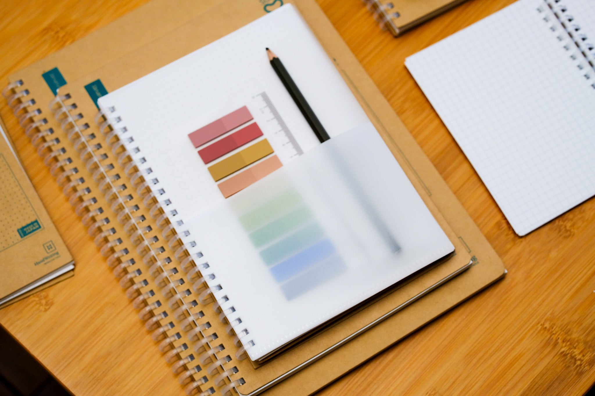 Hw Wire-o Pp Lined Notebook A5 70g 200pg