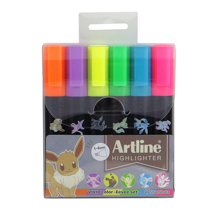 Art660 Marker Pokemon Fluo 6c