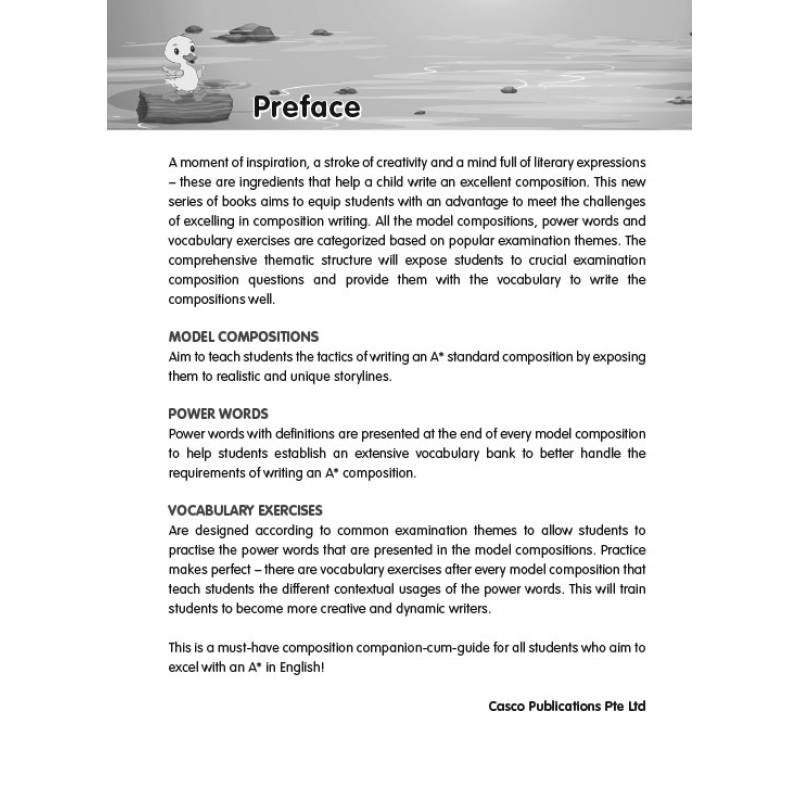 English Vocab Workbook for Creative Writing 1