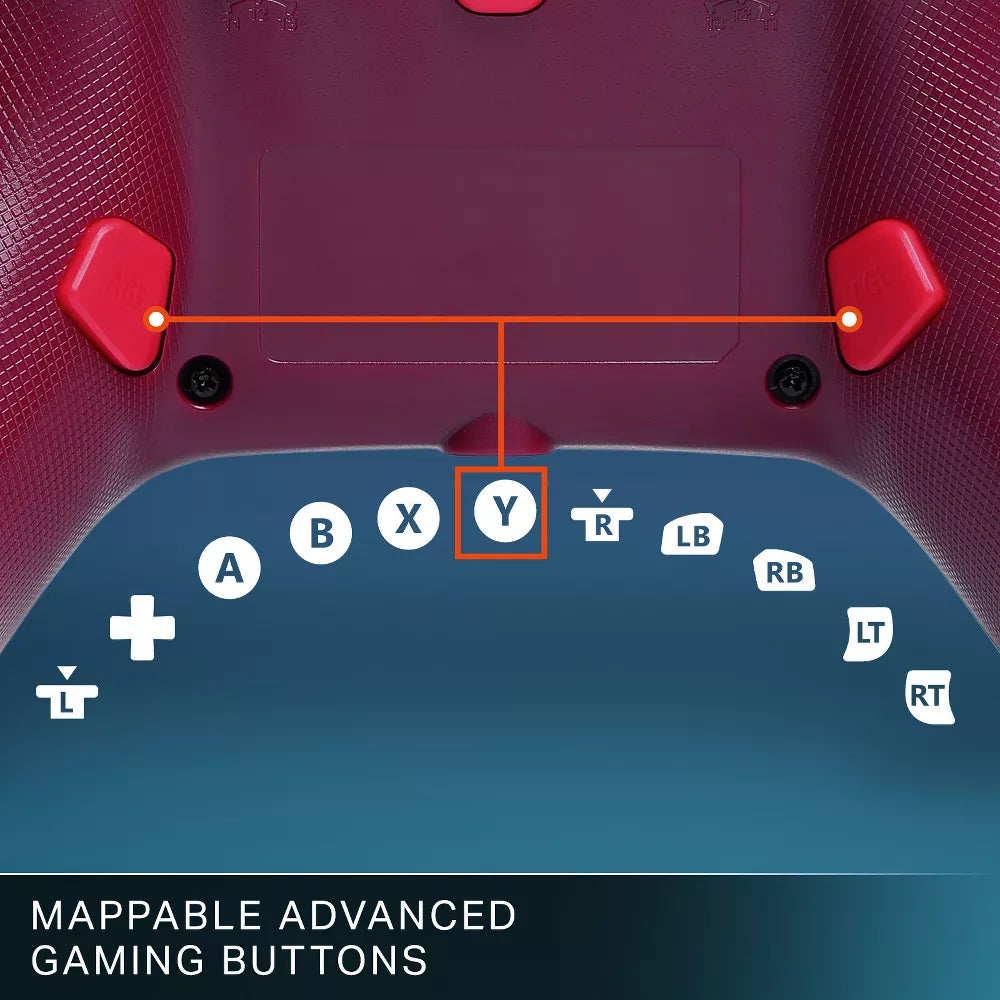 PowerA Advantage Wired Controller for Xbox Series X|S - Red Flame