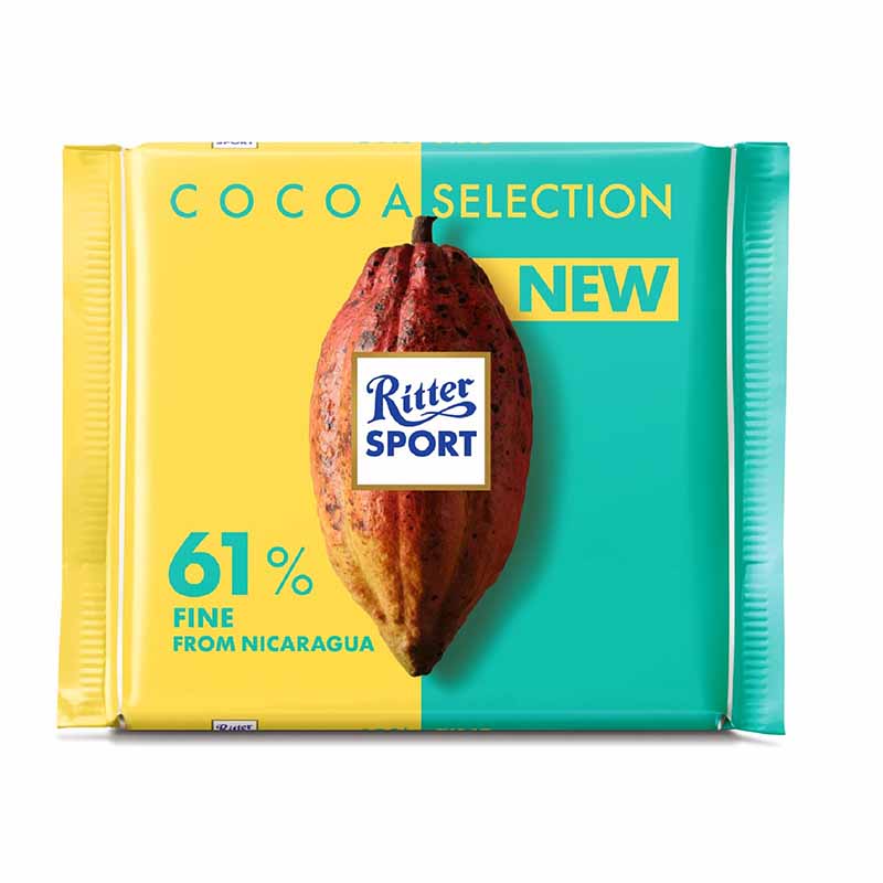 Ritter Sport 61% Nicaragua Cocoa 100g