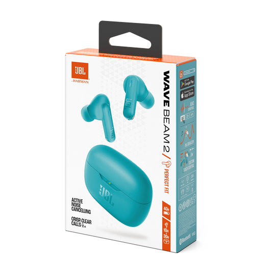 JBL Wave Beam 2 ANC Earbuds Blue