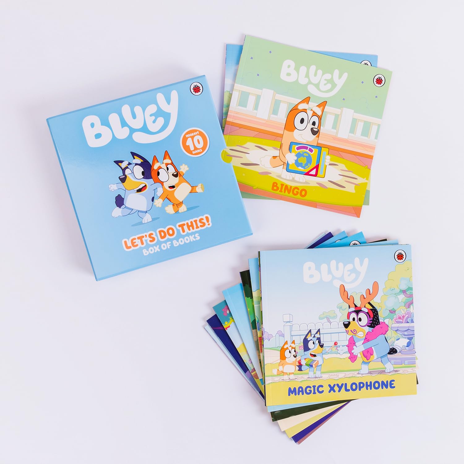 Bluey Let's Do This Box of Books (Paperback)