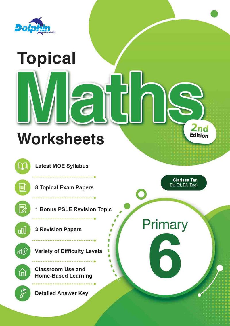 Topical Maths Worksheets Primary 6 (Pack) - 2nd Edition