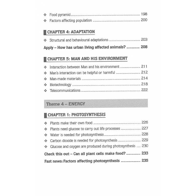 Primary 5/6 Science Booster Notes