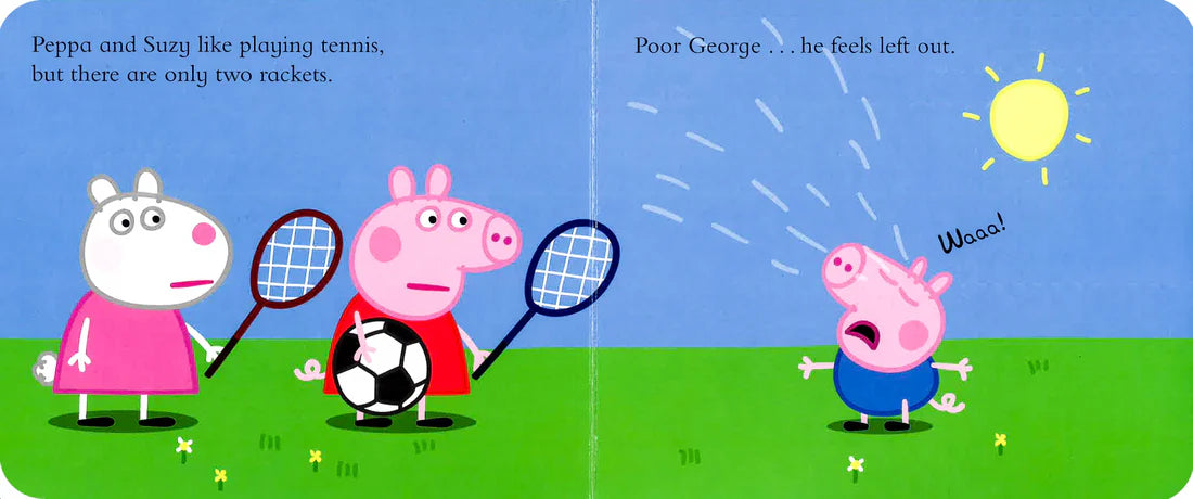 Peppa Plays Football (Boardbook)