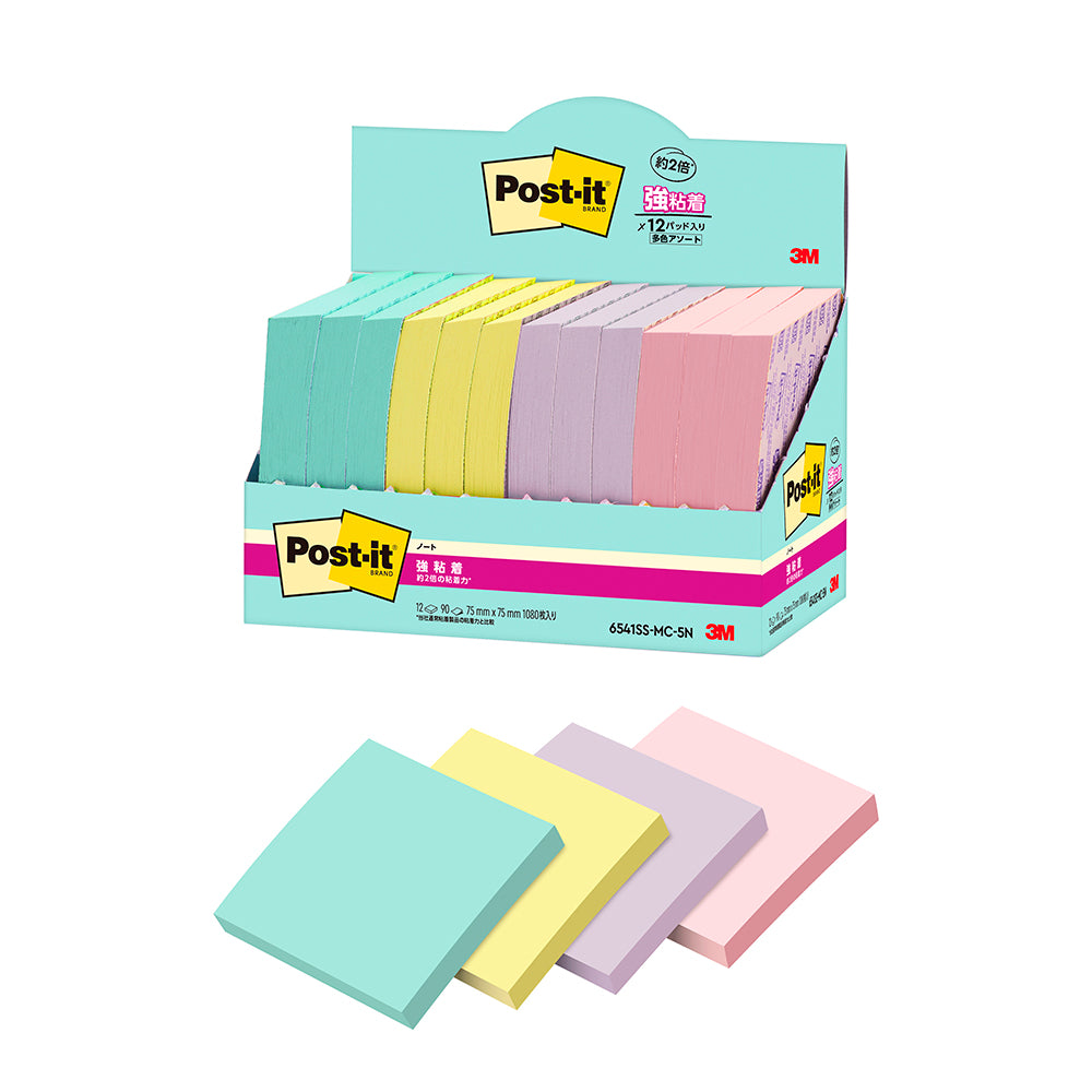 3m Post-it Super Sticky Note,6541ssmc-5n