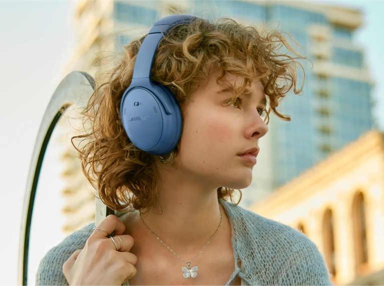 Bose QuietComfort Headphones Blue Dusk